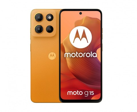 Smartfon Motorola Moto G15 8/128GB Sunrise Orange Smartfon Motorola Moto G15 8/128GB Sunrise Orange