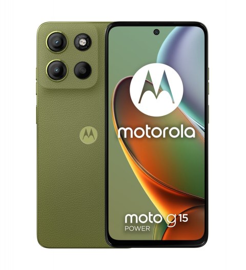 Smartfon Motorola Moto G15 Power 8/256GB Iguana Green Smartfon Motorola Moto G15 Power 8/256GB Iguana Green