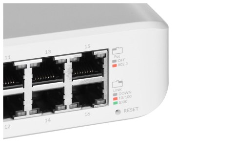 Switch Ubiquiti Lite 16 PoE 16p PoE ( PoE+: 8;) 45W Managed Gigabit Switch Ubiquiti Lite 16 PoE 16p PoE ( PoE+: 8;) 45W Managed Gigabit