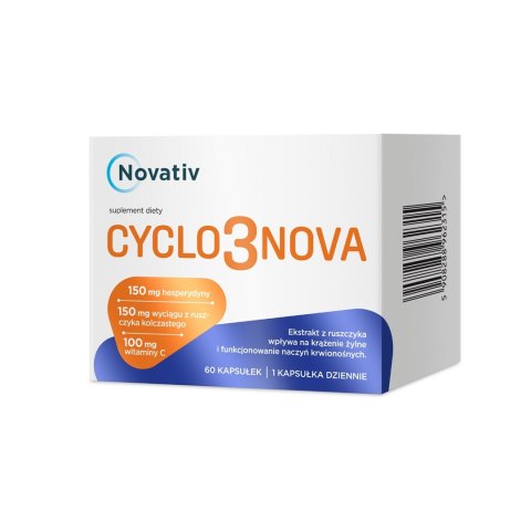 Novativ Cyclo3nova 60 kapsułek Novativ Cyclo3nova 60 kapsułek