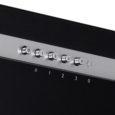 Okap AKPO WK-4 NERO LINE 2.0 50 CZARNY T300 Liniowy LED/Siłownik Okap AKPO WK-4 NERO LINE 2.0 50 CZARNY T300 Liniowy LED/Siłownik