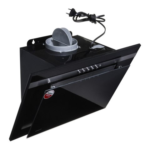 Okap AKPO WK-4 NERO LINE 2.0 60 CZARNY T300 Liniowy LED/Siłownik Okap AKPO WK-4 NERO LINE 2.0 60 CZARNY T300 Liniowy LED/Siłownik