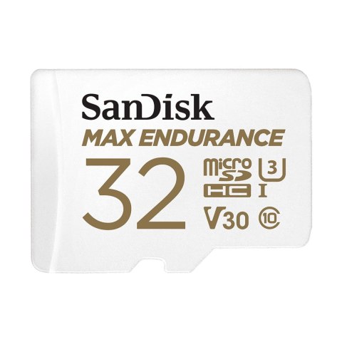 KARTA SANDISK MAX ENDURANCE microSDHC 32GB z adapterem KARTA SANDISK MAX ENDURANCE microSDHC 32GB z adapterem