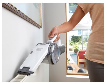 Odkurzacz bezworkowy, ręczny Black&Decker Pivot PV1820L-QW (35W; kolor biały) (WYPRZEDAŻ) Odkurzacz bezworkowy, ręczny Black&Decker Pivot PV1820L-QW (35W; kolor biały) (WYPRZEDAŻ)