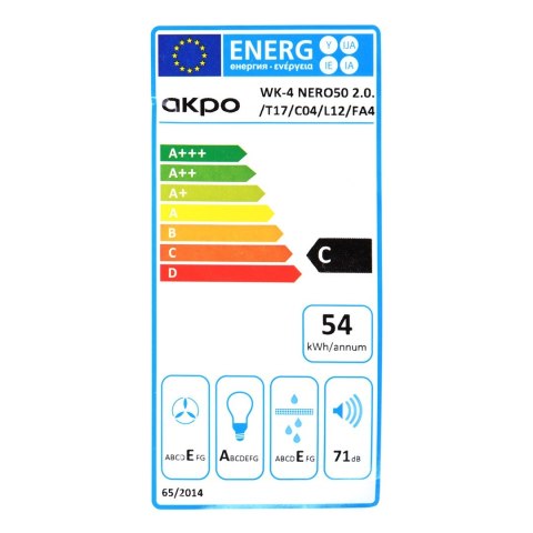 Okap AKPO WK-4 NERO LINE 2.0 60 BIAŁY T300 Liniowy LED/Siłownik Okap AKPO WK-4 NERO LINE 2.0 60 BIAŁY T300 Liniowy LED/Siłownik