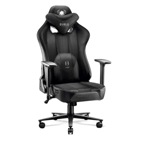 Fotel gamingowy DIABLO X-PLAYER 2.0 king fotel czarno-czarny Fotel gamingowy DIABLO X-PLAYER 2.0 king fotel czarno-czarny
