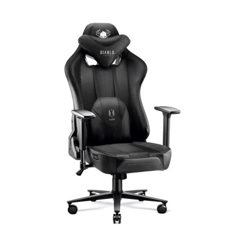 Fotel gamingowy DIABLO X-PLAYER 2.0 normal fotel czarno-czarny Fotel gamingowy DIABLO X-PLAYER 2.0 normal fotel czarno-czarny