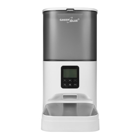GREENBLUE AUTOMATYCZNY DOZOWNIK / PODAJNIK KARMY DLA ZWIERZĄT, 6L, USB 5V1A GB393 GREENBLUE AUTOMATYCZNY DOZOWNIK / PODAJNIK KARMY DLA ZWIERZĄT, 6L, USB 5V1A GB393