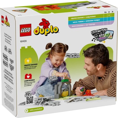 LEGO DUPLO TOWN 10425 Tunel i tory kolejowe - zestaw rozszerzający LEGO DUPLO TOWN 10425 Tunel i tory kolejowe - zestaw rozszerzający