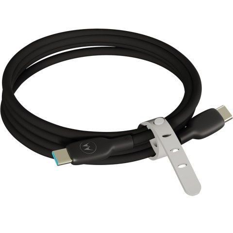 Motorola Silicone Cable C-C 5A 2m, Black Motorola Silicone Cable C-C 5A 2m, Black