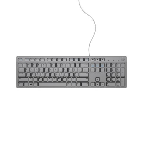 Dell Multimedia Keyboard-KB216 - US International (QWERTY) - Grey Dell Multimedia Keyboard-KB216 - US International (QWERTY) - Grey