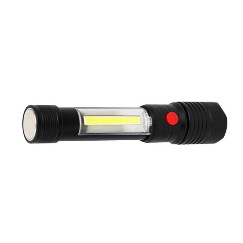 ESPERANZA ALUMINIOWA LATARKA ZE ŚWIATŁEM BOCZNYM COB APATE EOT069 ESPERANZA ALUMINIOWA LATARKA ZE ŚWIATŁEM BOCZNYM COB APATE EOT069