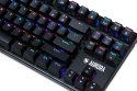 KLAWIATURA I-BOX AURORA K-2R RGB, MECHANICZNA, BLUE SWITCH, GAMING (WYPRZEDAŻ)