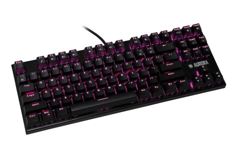 KLAWIATURA I-BOX AURORA K-2R RGB, MECHANICZNA, BLUE SWITCH, GAMING (WYPRZEDAŻ) KLAWIATURA I-BOX AURORA K-2R RGB, MECHANICZNA, BLUE SWITCH, GAMING (WYPRZEDAŻ)