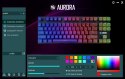 KLAWIATURA I-BOX AURORA K-2R RGB, MECHANICZNA, BLUE SWITCH, GAMING (WYPRZEDAŻ)