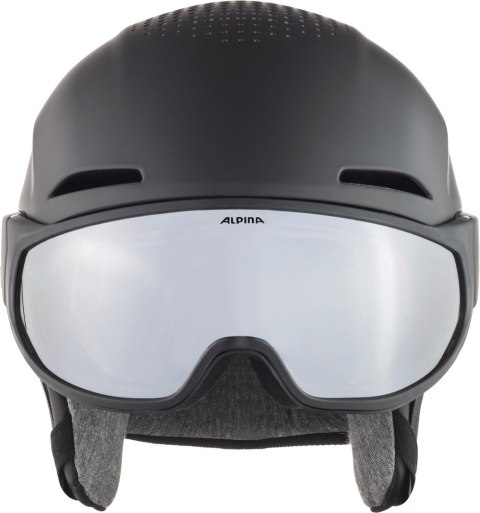Kask narciarski ALPINA ALTO V black matt 55-59 (WYPRZEDAŻ) Kask narciarski ALPINA ALTO V black matt 55-59 (WYPRZEDAŻ)