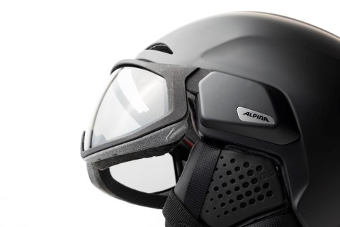 Kask narciarski ALPINA ALTO V black matt 55-59 (WYPRZEDAŻ) Kask narciarski ALPINA ALTO V black matt 55-59 (WYPRZEDAŻ)