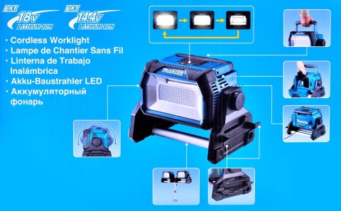 Lampa LED Aku 18V DML809 MAKITA Lampa LED Aku 18V DML809 MAKITA