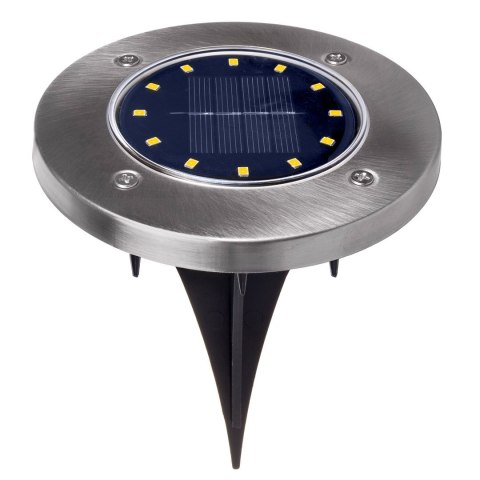 MACLEAN SOLARNA LAMPA NAJAZDOWA OGRODOWA LED IP44, 12 LED SMD, 4000K MCE318 MACLEAN SOLARNA LAMPA NAJAZDOWA OGRODOWA LED IP44, 12 LED SMD, 4000K MCE318
