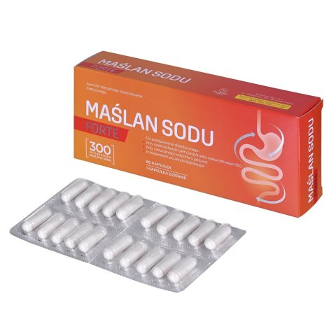 Novativ Maślan Sodu Forte 60 kapsułek Novativ Maślan Sodu Forte 60 kapsułek