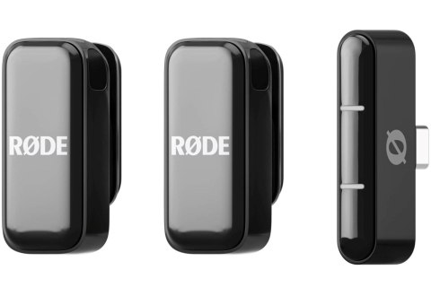 RODE Wireless Micro - 2-kanałowy cyfrowy system bezprzewodowy (USB-C, Czarny) RODE Wireless Micro - 2-kanałowy cyfrowy system bezprzewodowy (USB-C, Czarny)