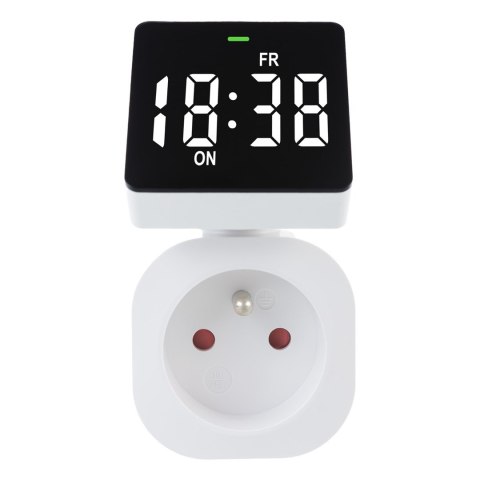 GREENBLUE WŁĄCZNIK CZASOWY-TIMER CYFROWY MAX. OBCIĄŻENIE 16A, IP20 GB610 E GREENBLUE WŁĄCZNIK CZASOWY-TIMER CYFROWY MAX. OBCIĄŻENIE 16A, IP20 GB610 E