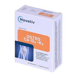 Novativ Osteo Ca+D3+K2 60 tabletek