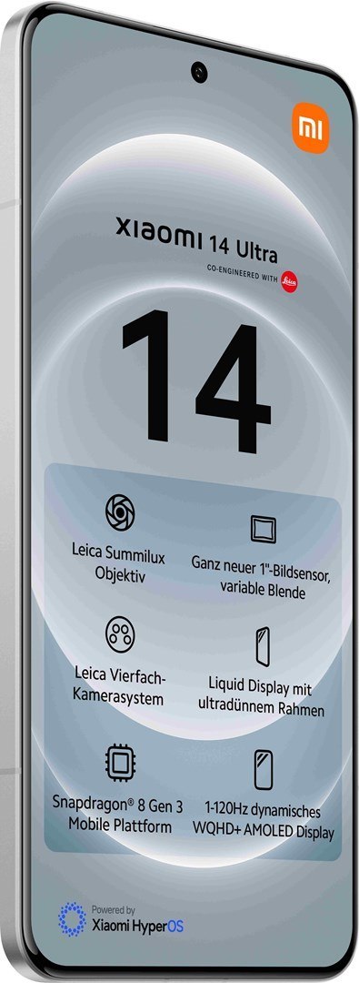 Smartfon Xiaomi 14 Ultra 5G DS 16/512GB White (WYPRZEDAŻ) Smartfon Xiaomi 14 Ultra 5G DS 16/512GB White (WYPRZEDAŻ)