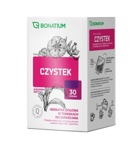 Bonatium Herbatka ziołowa Czystek 30szt. Bonatium Herbatka ziołowa Czystek 30szt.