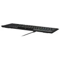 Corsair K100 RGB AIR Bezprzewodowa ultracienka mechaniczna klawiatura do gier, Cherry ULP Tactile - czarna, Wielka Brytania
