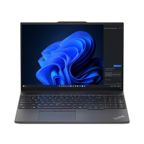 Lenovo ThinkPad E16 G2 Core Ultra 5 125U 16.0"WUXGA IPS 300nits AG 16GB DDR5 SSD512 Arc 57Wh W11Pro 3Y OnSite Graphite Black Lenovo ThinkPad E16 G2 Core Ultra 5 125U 16.0"WUXGA IPS 300nits AG 16GB DDR5 SSD512 Arc 57Wh W11Pro 3Y OnSite Graphite Black