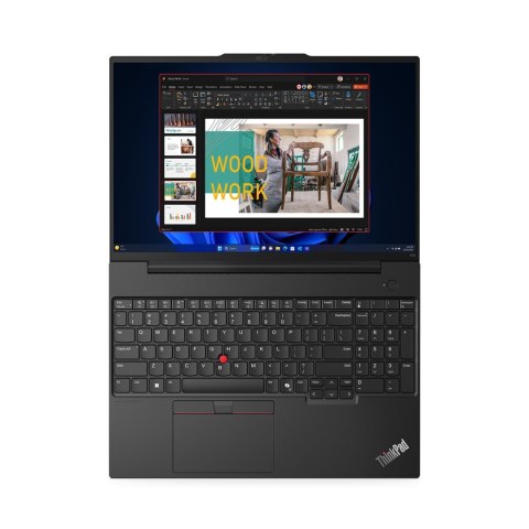 Lenovo ThinkPad E16 G2 Core Ultra 5 125U 16.0"WUXGA IPS 300nits AG 16GB DDR5 SSD512 Arc 57Wh W11Pro 3Y OnSite Graphite Black Lenovo ThinkPad E16 G2 Core Ultra 5 125U 16.0"WUXGA IPS 300nits AG 16GB DDR5 SSD512 Arc 57Wh W11Pro 3Y OnSite Graphite Black