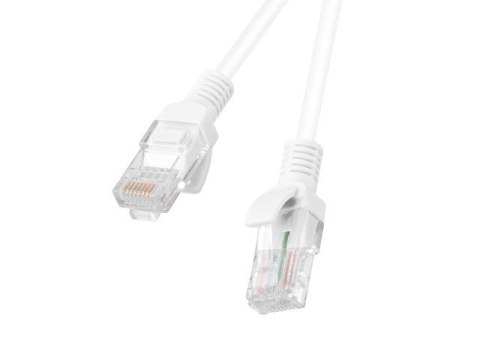 PATCHCORD KAT.5E UTP 2M BIAŁY FLUKE PASSED LANBERG 10-PACK