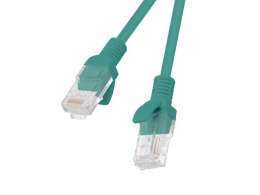 PATCHCORD KAT.6 UTP 0.25M ZIELONY FLUKE PASSED LANBERG 10-PACK