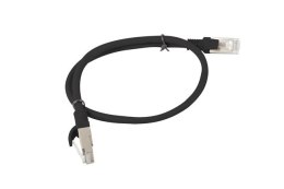 PATCHCORD KAT.6 UTP 0.5M CZARNY FLUKE PASSED LANBERG 10-PACK