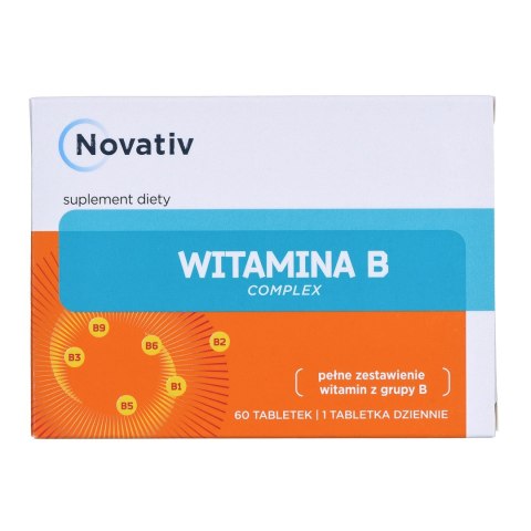 Novativ Witamina B Complex 60tabl. Novativ Witamina B Complex 60tabl.