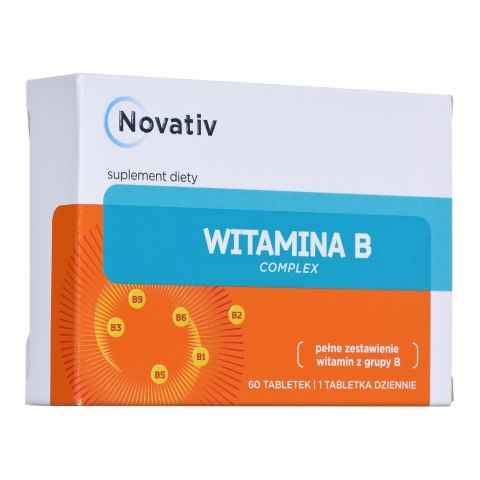 Novativ Witamina B Complex 60tabl. Novativ Witamina B Complex 60tabl.