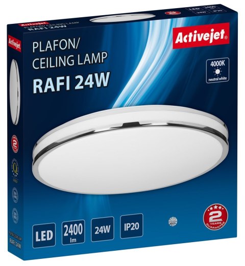 Plafon LED Activejet AJE-RAFI 24W Plafon LED Activejet AJE-RAFI 24W