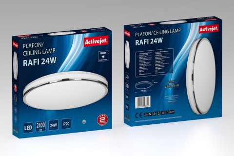 Plafon LED Activejet AJE-RAFI 24W Plafon LED Activejet AJE-RAFI 24W