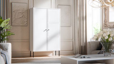 Witryna PALAZZO BIS 100x39x166 biały mat Witryna PALAZZO BIS 100x39x166 biały mat
