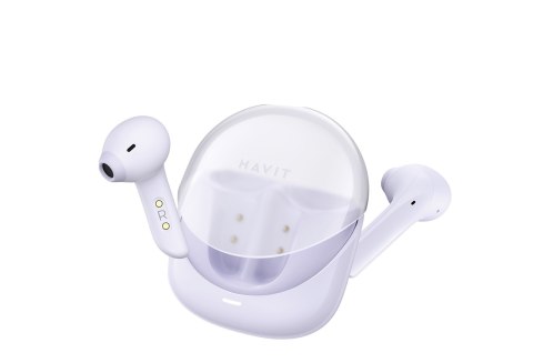 Słuchawki Bluetooth Havit Modern Buds (fiolet) Słuchawki Bluetooth Havit Modern Buds (fiolet)
