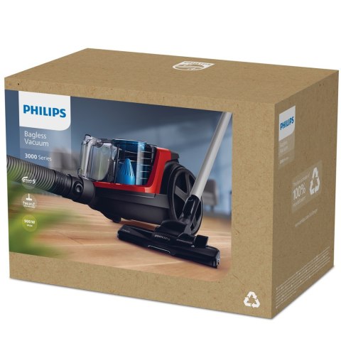 Odkurzacz bezworkowy Philips FC9330/09 (650W; kolor czarny, kolor czerwony) (WYPRZEDAŻ) Odkurzacz bezworkowy Philips FC9330/09 (650W; kolor czarny, kolor czerwony) (WYPRZEDAŻ)