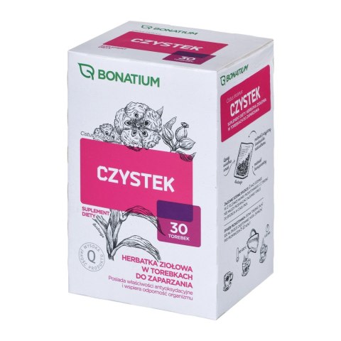 Bonatium Herbatka ziołowa Czystek 30szt. Bonatium Herbatka ziołowa Czystek 30szt.