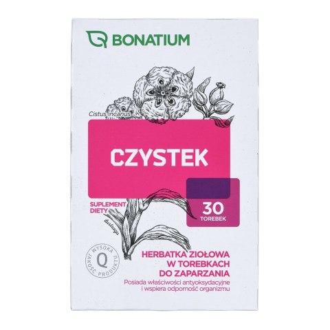 Bonatium Herbatka ziołowa Czystek 30szt. Bonatium Herbatka ziołowa Czystek 30szt.