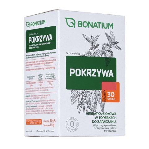 Bonatium Herbatka ziołowa Pokrzywa 30szt. Bonatium Herbatka ziołowa Pokrzywa 30szt.