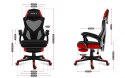 Fotel gamingowy HZ-Combat 3.0 Red (WYPRZEDAŻ)