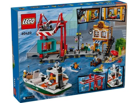 LEGO City 60422 Nadmorski port ze statkiem towarowym LEGO City 60422 Nadmorski port ze statkiem towarowym