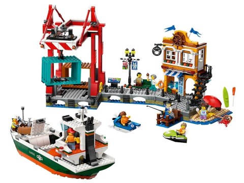 LEGO City 60422 Nadmorski port ze statkiem towarowym LEGO City 60422 Nadmorski port ze statkiem towarowym
