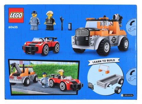 LEGO City 60435 Samochód pomocy drogowej i naprawa sportowego auta LEGO City 60435 Samochód pomocy drogowej i naprawa sportowego auta