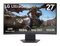 MONITOR LG LED 27" 27GS60QC-B 180Hz